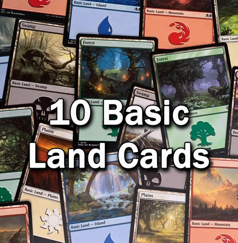 Mtg basic land card - land,