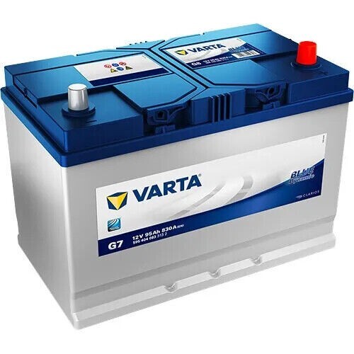 Varta car battery 12v blue - g7,