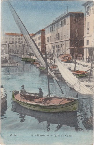 France marseille quai canal - france,