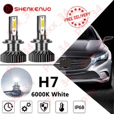 2x H7 CANBUS ERROR FREE LED Conversion Bulbs Kit FOR MERCEDES C220 W203 W204