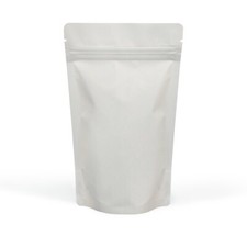 White Matt Stand Up Pouch Foil