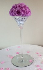 Martini Vase Hire 60cm for