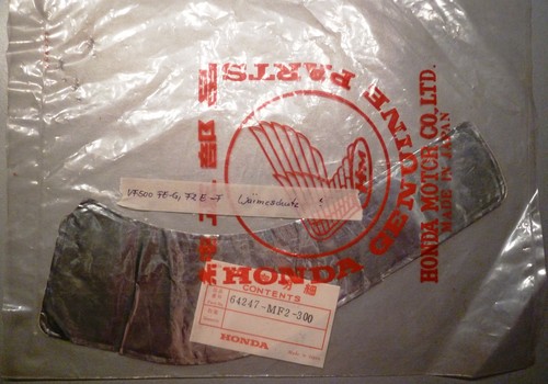 Sticker heat protection front