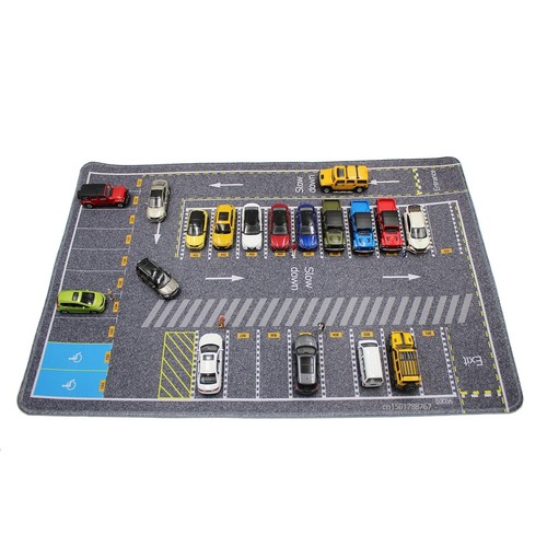 Parking lot mat model car - parking,