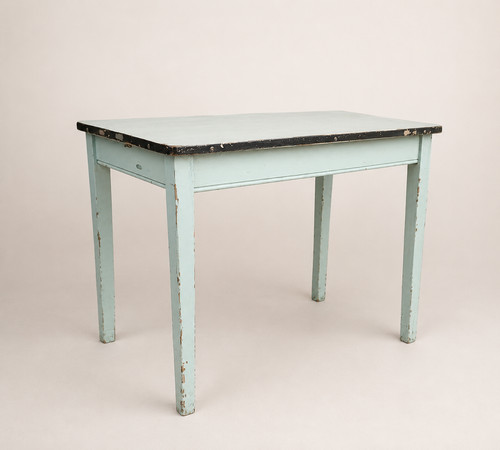 Vintage enamel top kitchen - enamel,