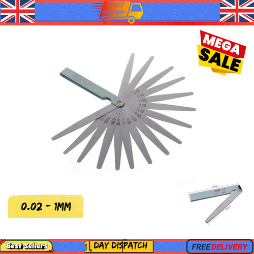 Stainless steel feeler gauge - stainless,