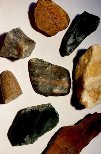Mixed raw stones 300g - raw,