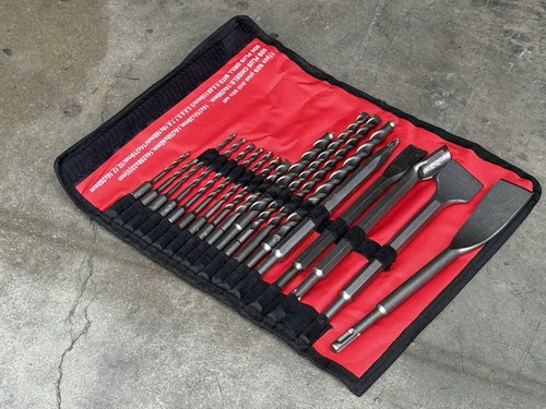 18pcs sds plus - plus, drill