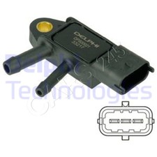 Exhaust Pressure Sensor DELPHI