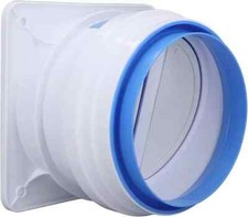 Backdraft Damper Draft Blocker Vent Durable Flue Check Valve Air Duct Check