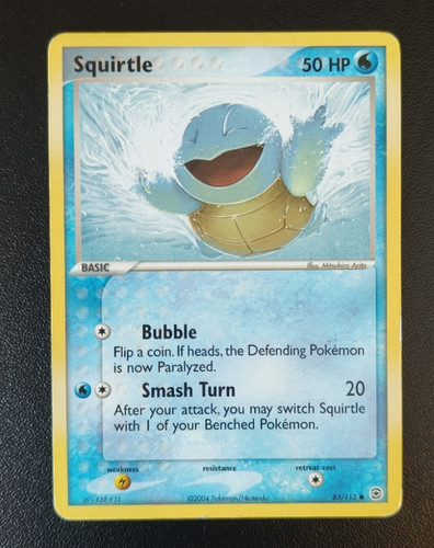 Squirtle 112 firered - squirtle, ex