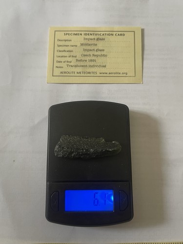 Moldavite gram tektite - gram,