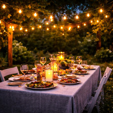 Outdoor String Lights Globe
