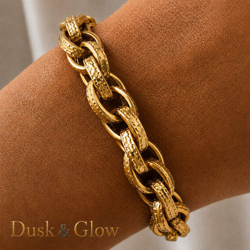 Luxury gold belcher - gold,