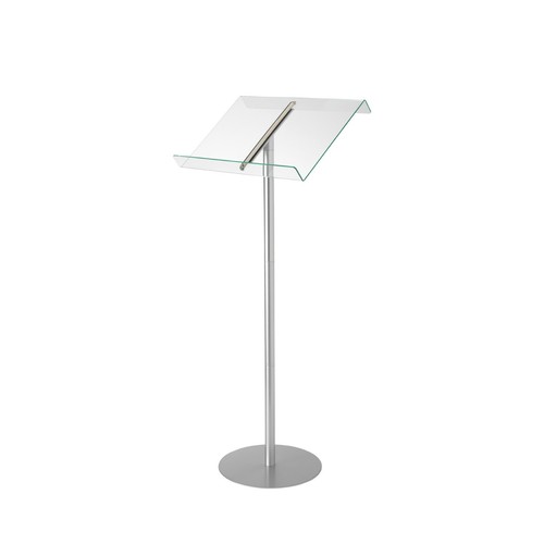Deflecto acrylic lectern - acrylic,