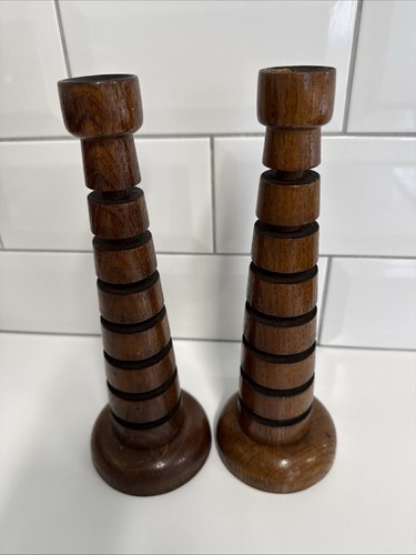 Vintage turned wooden - vintage,