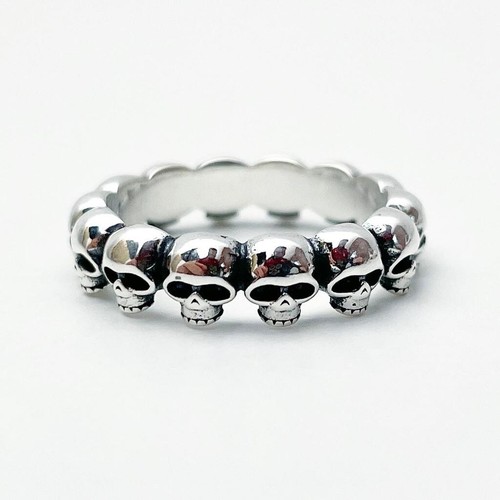 Brand new skull ring sterling - new,