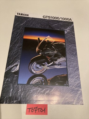 Yamaha gts1000 gts1000a gts - yamaha,