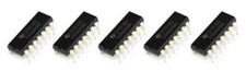 5 x CD4066 DIP14 Quad