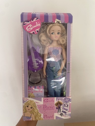 Rare sindy doll music star - star, |