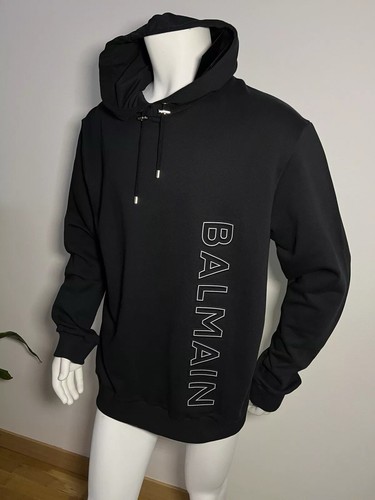 Balmain embossed hooded - balmain,