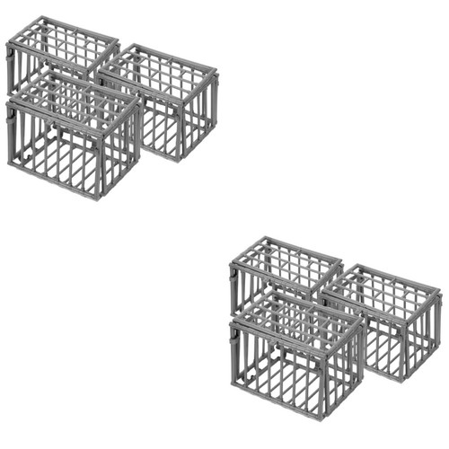 Set reusable mini plastic - 6,