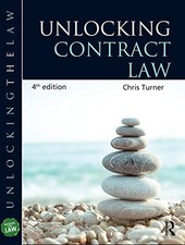 Unlocking Contract Law (Unlocking the Law) by Turner, Chris Book The Cheap Fast