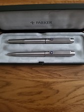 Vintage Parker 25 Blue Trim