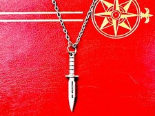 Dagger pendant detailed - dagger,