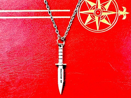 Dagger pendant detailed - dagger,