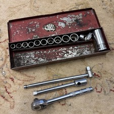 Britool   3/8 DRIVE AF SOCKET set Vintage Tools