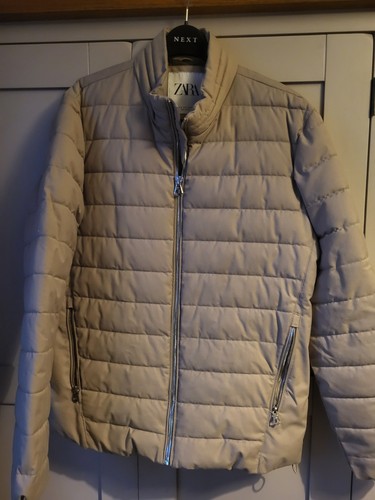 Zara padded coat puffer - coat, jacket