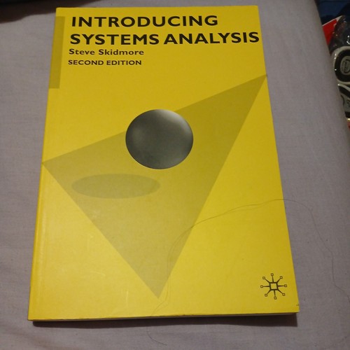 Introducing systems analysis - systems,