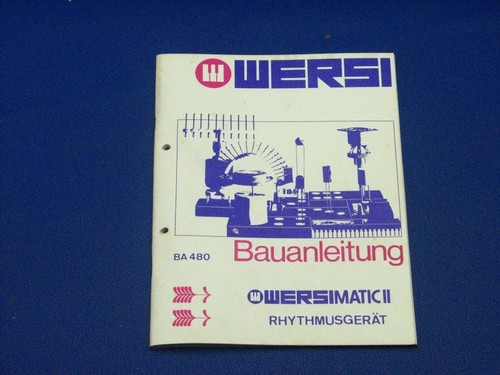 Ba480 wersimatic from wersi - ba480,