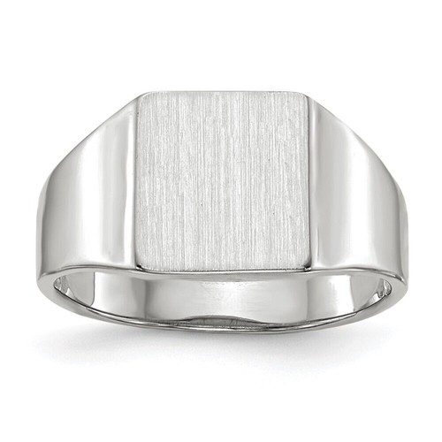 14k white gold open back - gold, mens