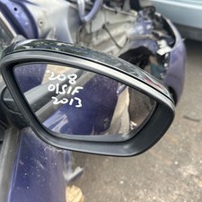 PEUGEOT 208  12-15 FRONT DRIVER RIGHT SIDE WING MIRROR E20211047