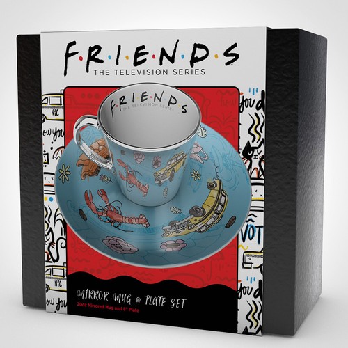 Friends mirror mug - friends,
