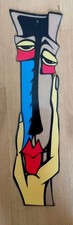 RETRO COLOURFUL FACE ACRYLIC
