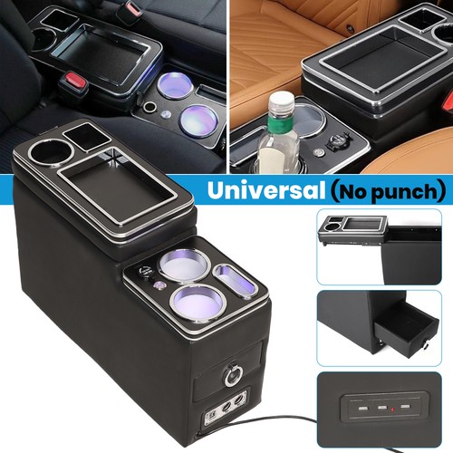 Upgrade led armrest - box, for