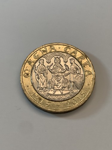 2015 magna carta coin - carta, £2