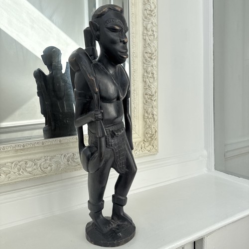 Large vintage hand carved - vintage, hand-carved