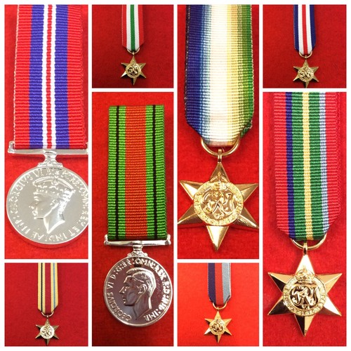 World war miniature medals - miniature,