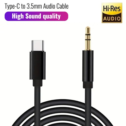 Type aux cable usb - c, to