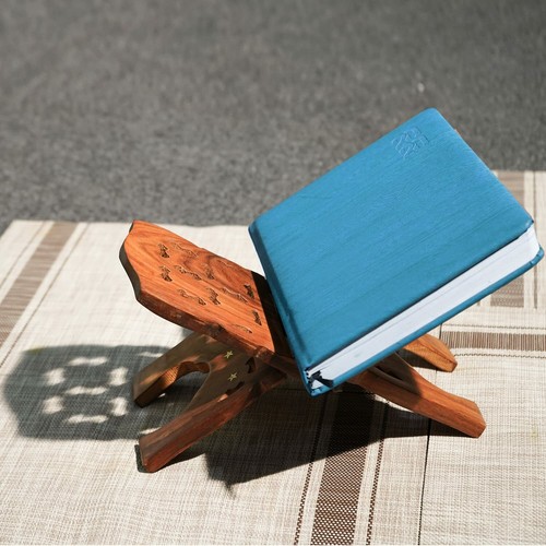 Folding holy book stand rehal - stand,