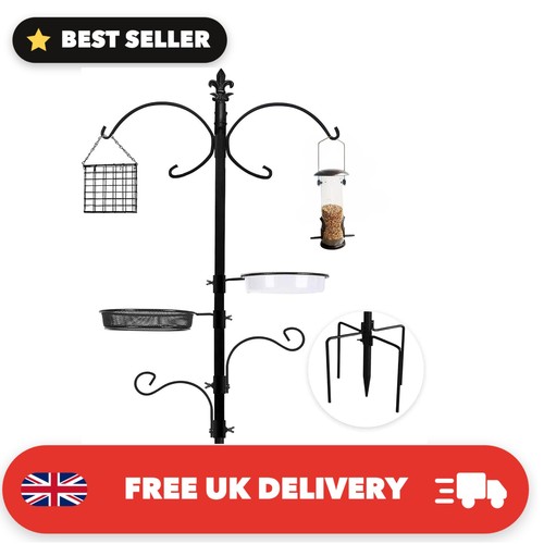 Bird feeding station - station, with