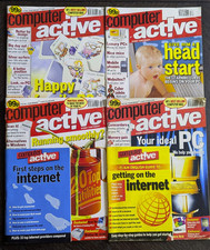 Computer Active Magazine UK x4