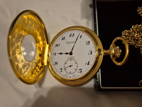 Gold plated bernex - gold, mechanical