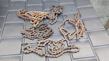 Old bicycle chains job lot
