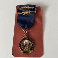 Distinguished Service Medal Association of Conservative Clubs J Hayhurst 1952