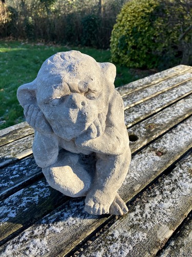 Rustic heavy stone troll - rustic,
